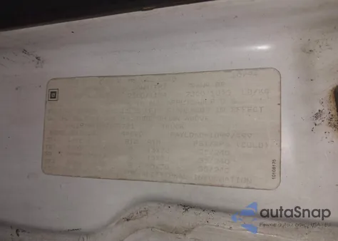 1995 Chevrolet S Truck S10 z USA, uszkodzony, nr VIN 1GCCS1448S8137721